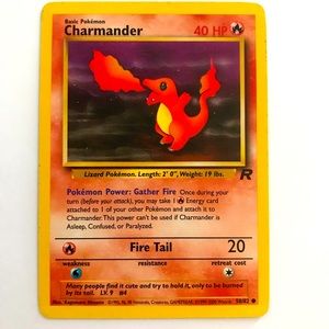 Charmander 1995 40hp Pokémon card